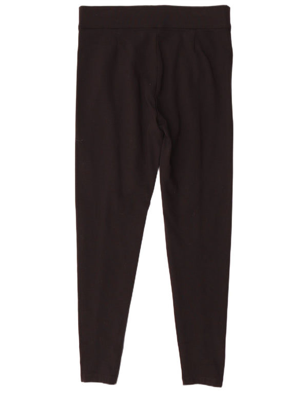 MARKS & SPENCER Γυναικείο Skinny Casual Παντελόνι UK 16 Large W34 L30 Μαύρο