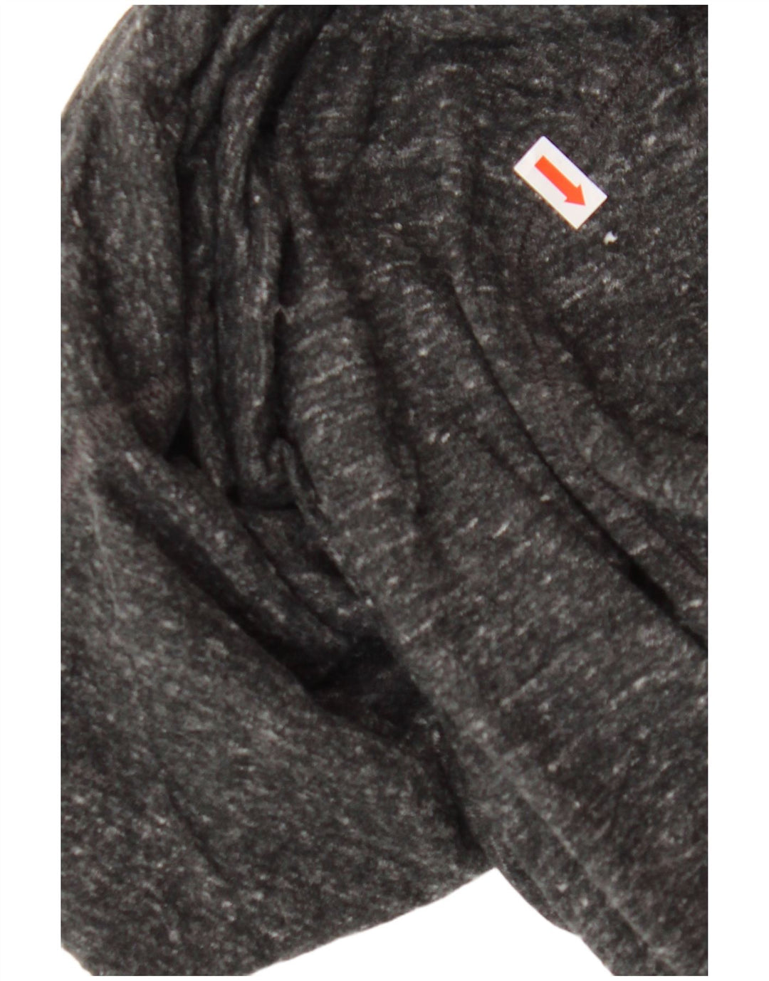 CHAMPION Γυναικεία γραφικά φούτερ με κουκούλα UK 14 Βαμβακερό ύφασμα μεσαίου γκρι