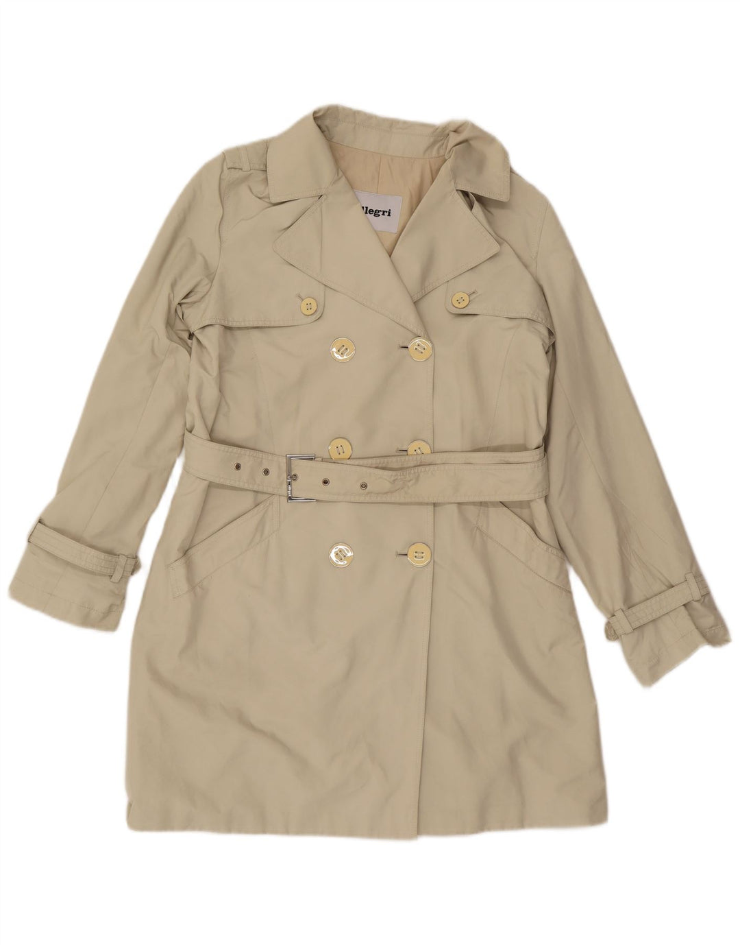 Γυναικεία καμπαρντίνα Allegri IT 44 Medium Beige Polyester