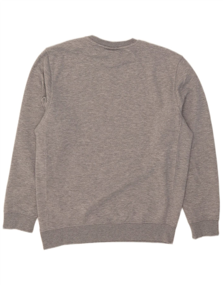Ανδρικό γραφικό φούτερ Nike Jumper μεγάλο γκρι βαμβακερό