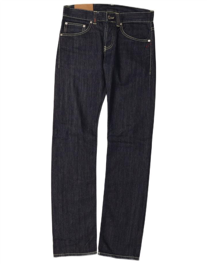 Γυναικείο ίσιο τζιν Dondup W29 L32 Navy Blue Cotton