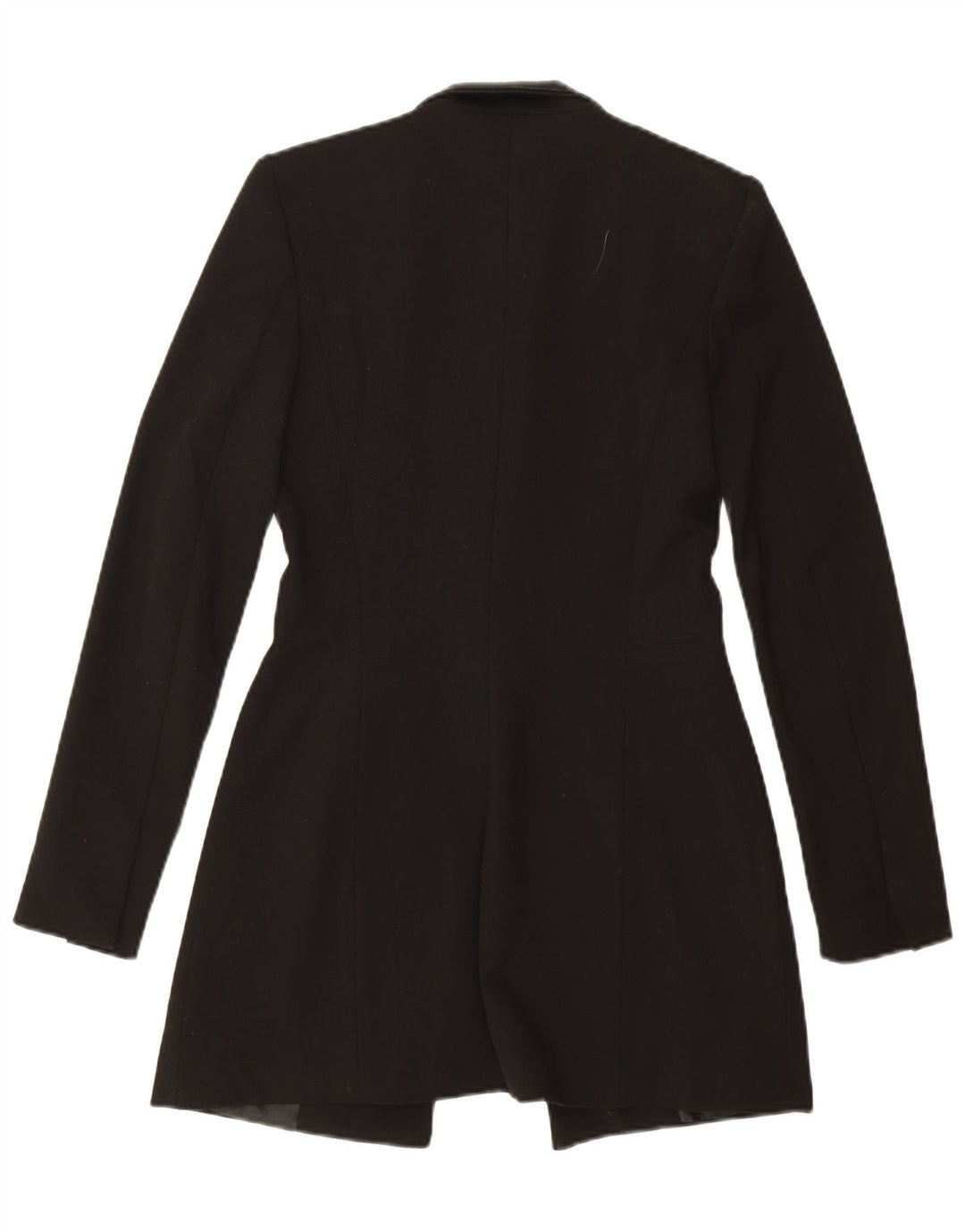 Zara Γυναικείο σακάκι Longline Blazer UK 6 XS Μαύρο Πολυεστέρας