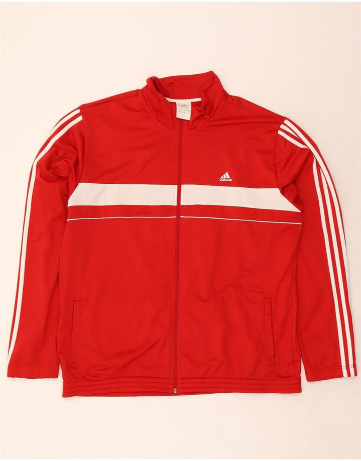 Ανδρική φόρμα Adidas Top Jacket 2XL Red Colourblock Polyester