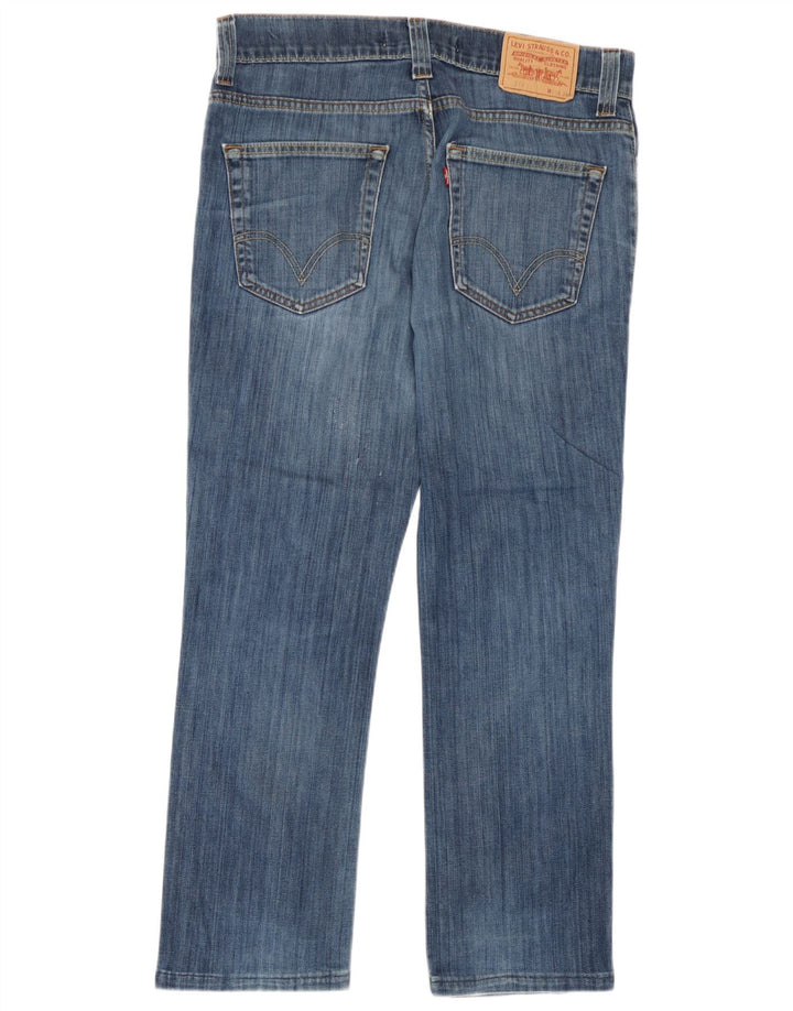 Levi's Womens 511 Slim Jeans W36 L27 Blue Cotton