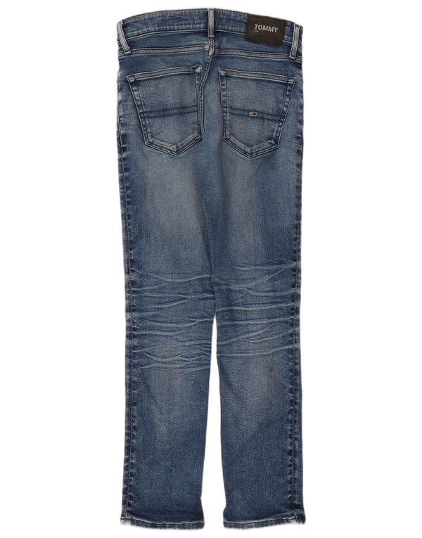 TOMMY HILFIGER Ανδρικό Scanton Slim Jeans W30 L30 Μπλε βαμβακερό