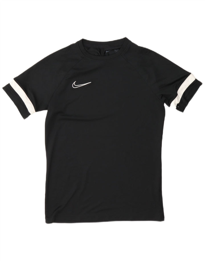 Ανδρικό T-Shirt Nike Dri Fit Τοπ μεσαίου μαύρου χρώματος πολυεστέρας