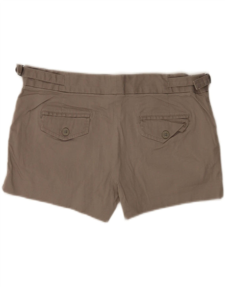 Gap Γυναικείο σορτς Chino UK 12 Medium W32 Γκρι βαμβακερό