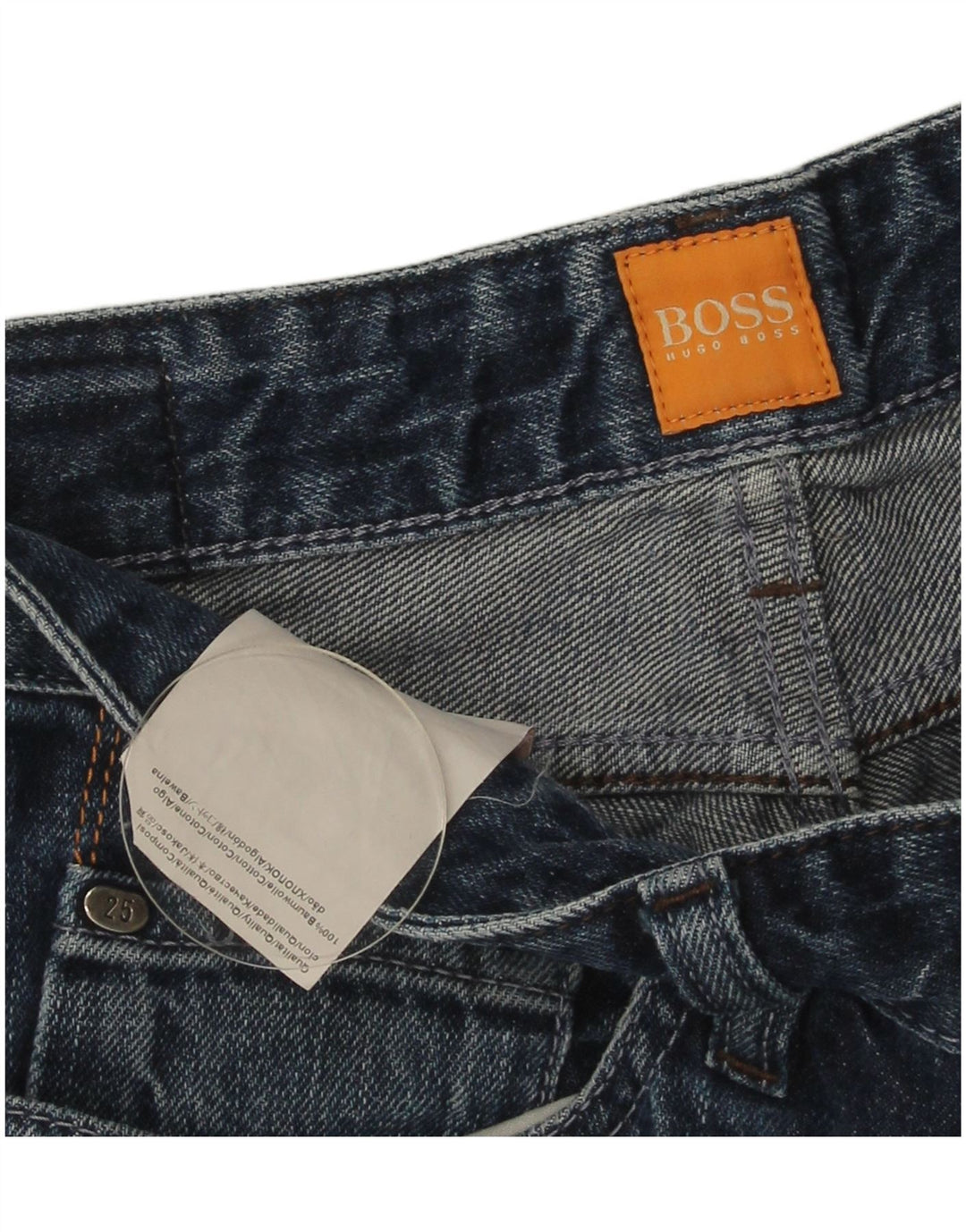 Ανδρικό τζιν ίσιο Hugo Boss W31 L34 Μπλε βαμβακερό