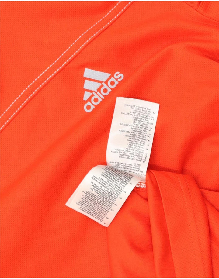 Ανδρικό T-Shirt Adidas Top μεσαίο πορτοκαλί πολυεστέρας