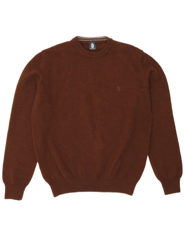 Ανδρικό πουλόβερ Marina Yachting Crew Neck Jumper Small Brown New Wool