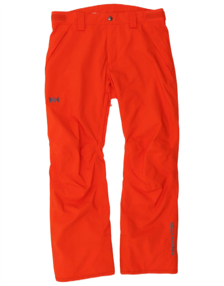 Ανδρικό παντελόνι σκι Helly Hansen Μεσαίο κόκκινο πολυεστέρα