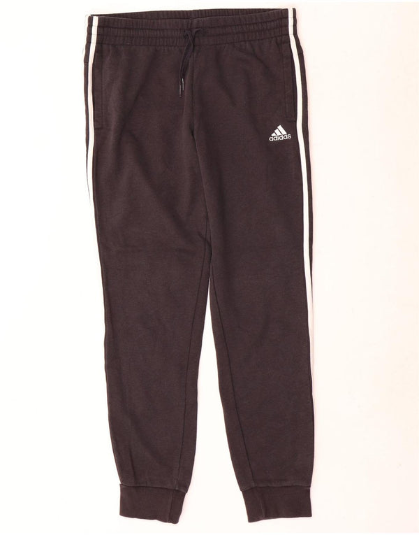 Ανδρική φόρμα Adidas Παντελόνι Joggers Μεσαίο μαύρο βαμβακερό
