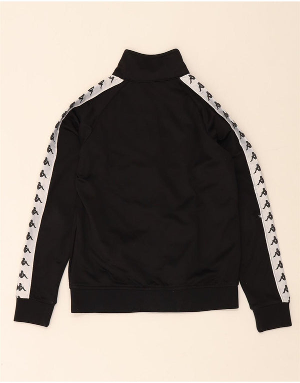 Kappa Boys Graphic αθλητική φόρμα Top Jacket 13-14 Years Black Colourblock