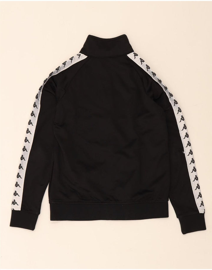 Kappa Boys Graphic αθλητική φόρμα Top Jacket 13-14 Years Black Colourblock