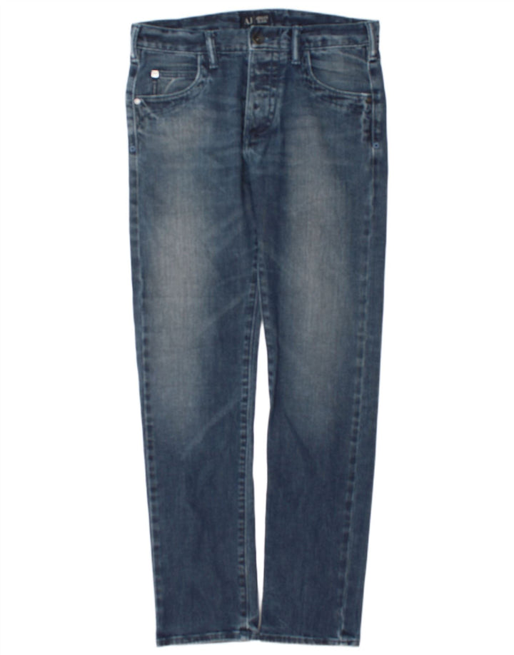 Armani Ανδρικό Slim Jeans W32 L32 Blue Cotton