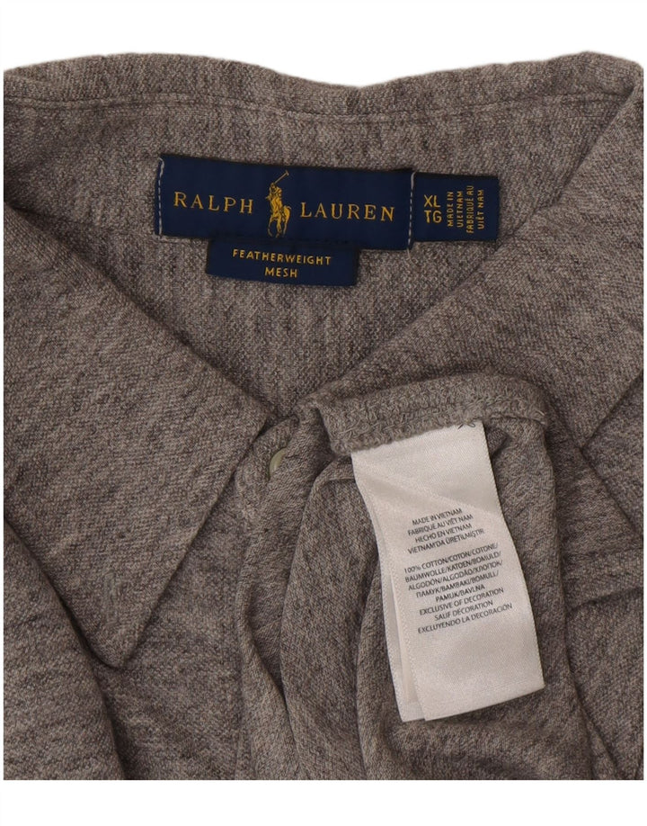 Ανδρικό πουκάμισο Ralph Lauren XL Γκρι βαμβακερό