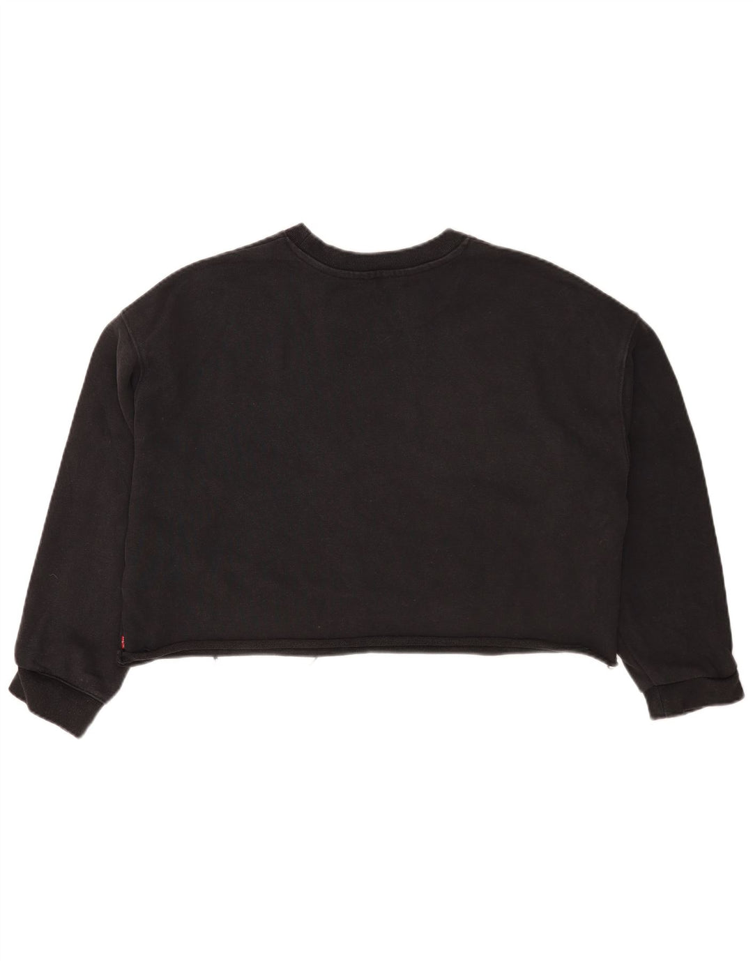 Γυναικεία φούτερ Levi's Crop Oversized Jumper UK 16 Large Grey ριγέ