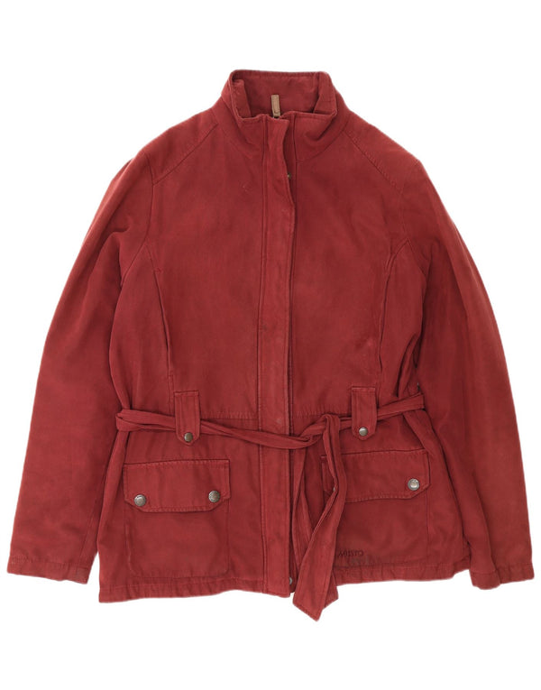 Musto Γυναικείο Utility Jacket UK 16 Large Βουργουνδίας Πολυεστέρας