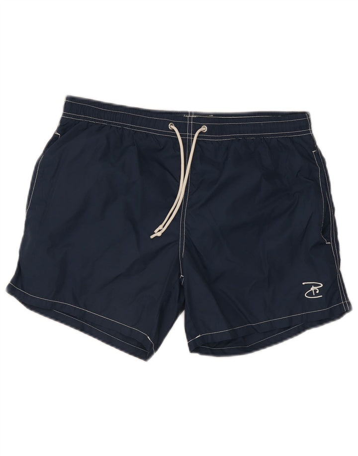 Ανδρικό σορτς κολύμβησης Pierre Cardin Μικρό Navy Blue Polyester