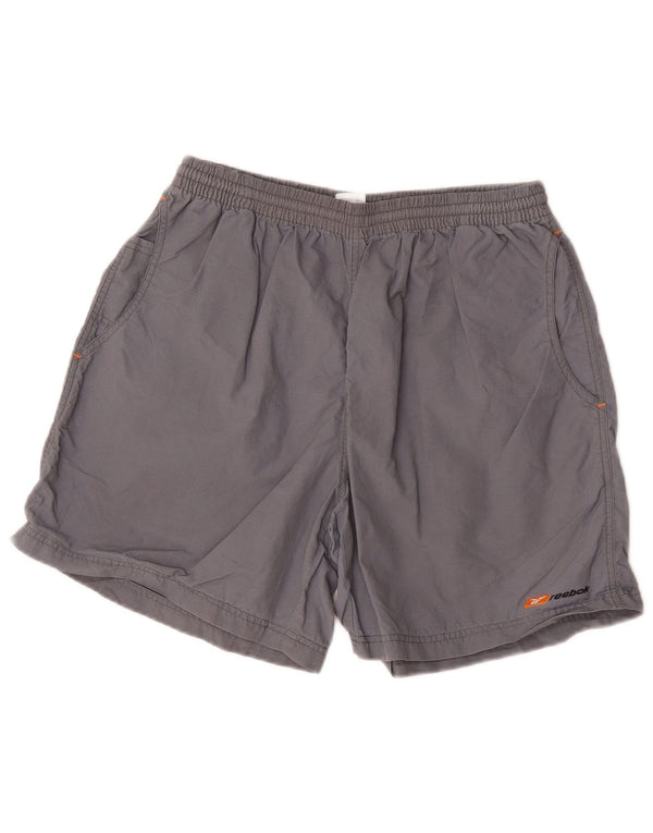 Ανδρικό αθλητικό σορτς Reebok Medium Grey Nylon