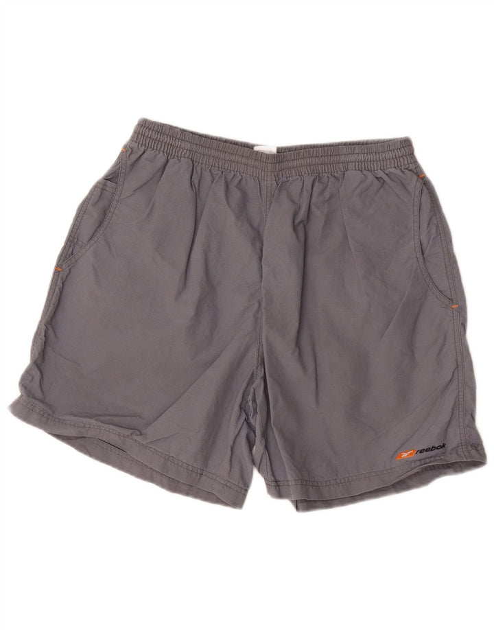 Ανδρικό αθλητικό σορτς Reebok Medium Grey Nylon