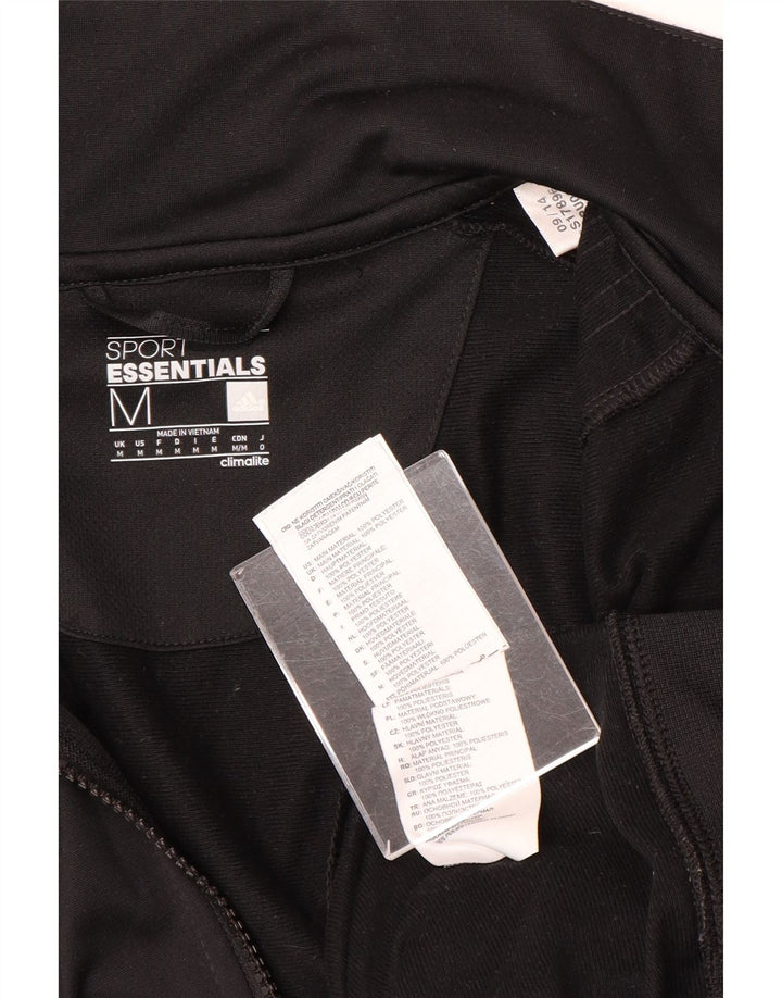 Ανδρική φόρμα Adidas Climalite Top Jacket Μεσαίο Μαύρο Πολυεστέρα