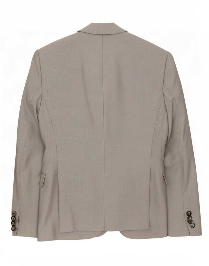 Zara Ανδρικό τζάκετ μπλέιζερ με 2 κουμπιά EU 46 Small Grey Polyester