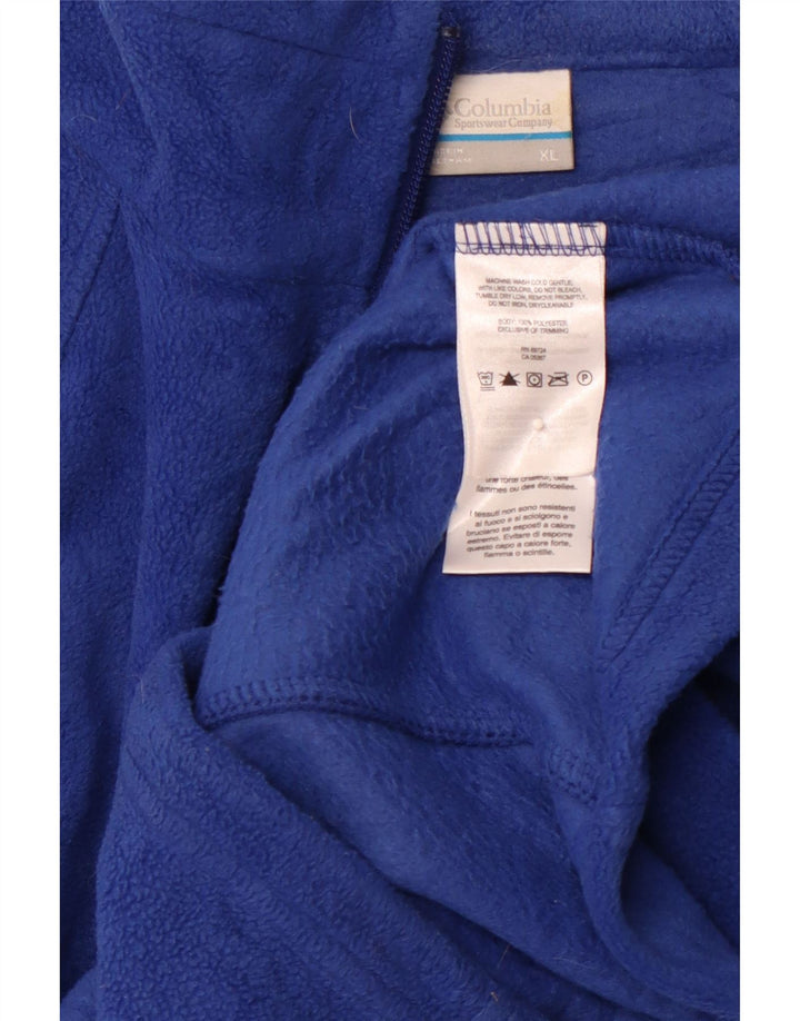 COLUMBIA Γυναικείο Fleece Jacket UK 18 XL Blue Polyester