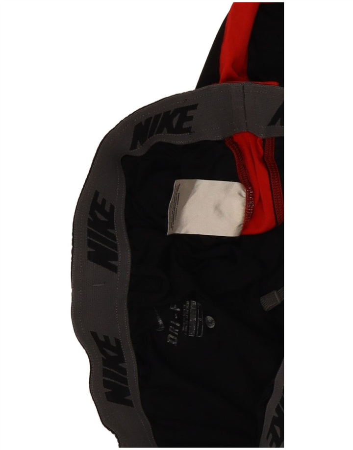 Ανδρικό αθλητικό σορτς Nike Dri Fit με μεγάλο μαύρο χρώμα από πολυεστέρα