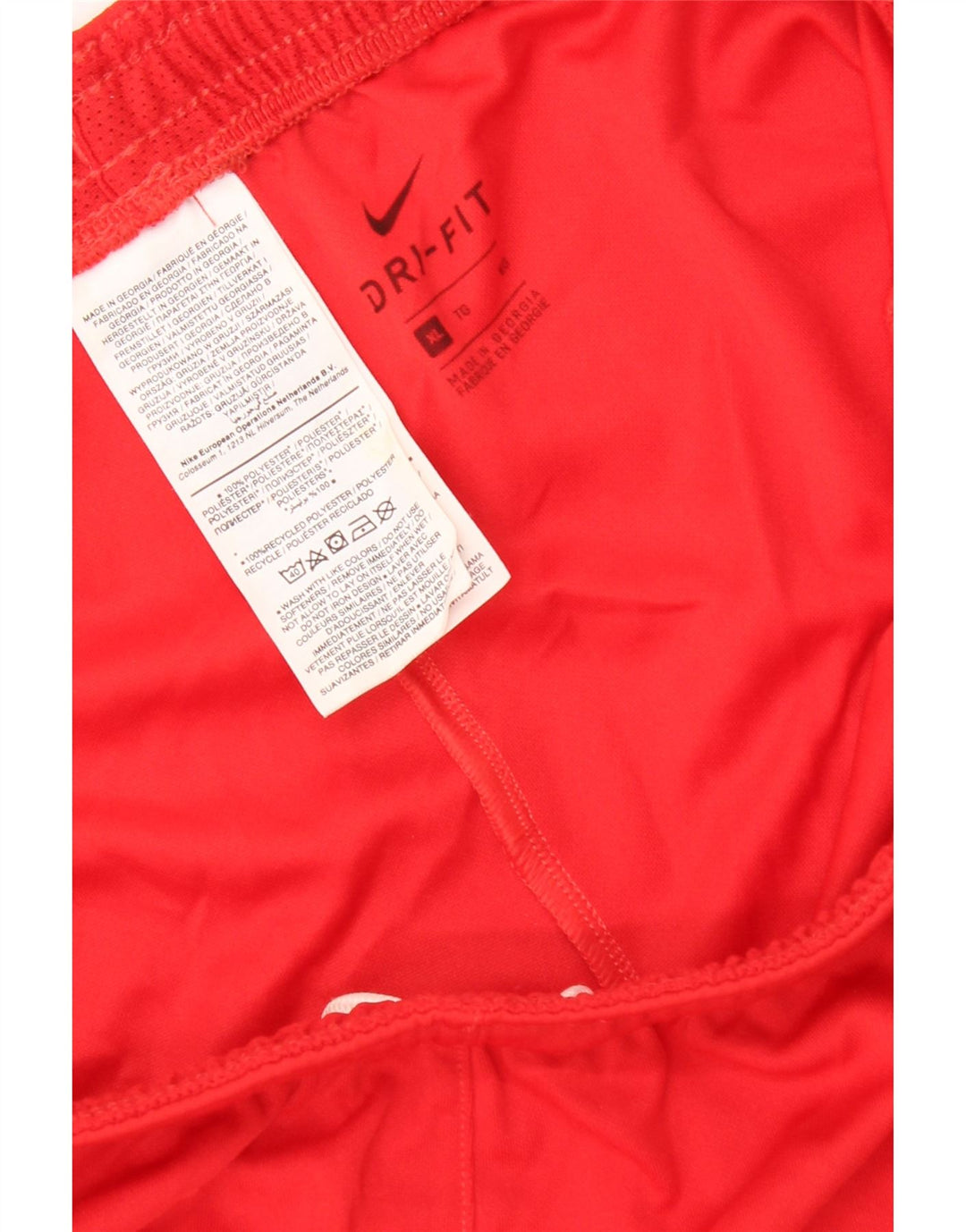 Ανδρικό αθλητικό σορτς NIKE Dri Fit XL κόκκινο πολυεστέρα