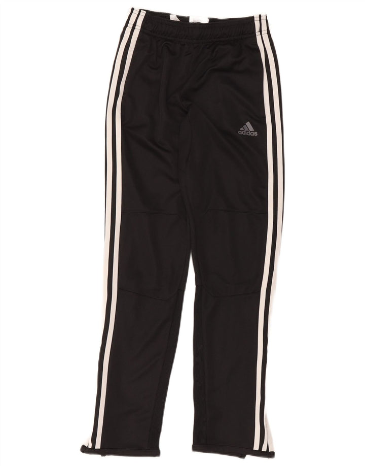 Παντελόνι αθλητικής φόρμας Adidas Boys Climalite 11-12 ετών μαύρο πολυεστέρα