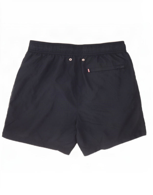 Ανδρικό σορτς κολύμβησης Jack Wills με μεσαίο μπλε ναυτικό πολυεστέρα