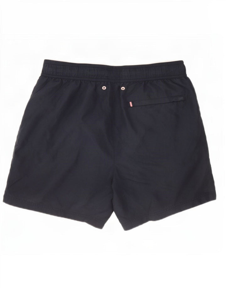 Ανδρικό σορτς κολύμβησης Jack Wills με μεσαίο μπλε ναυτικό πολυεστέρα