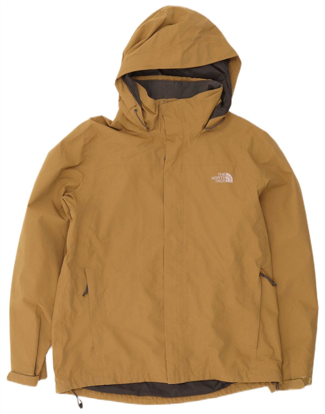 The North Face Ανδρικό μπουφάν βροχής με κουκούλα UK 40 Large Brown Πολυεστέρας