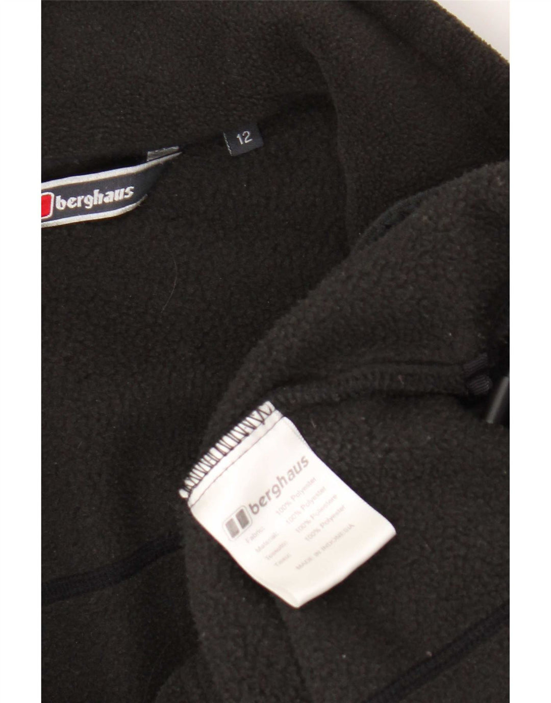 Berghaus Γυναικείο μπουφάν Fleece UK 12 Medium Μαύρο Πολυεστέρας