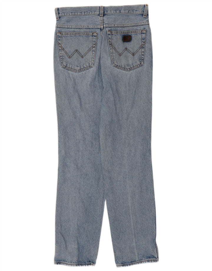WRANGLER Mens Straight Jeans W28 L31 Blue Cotton