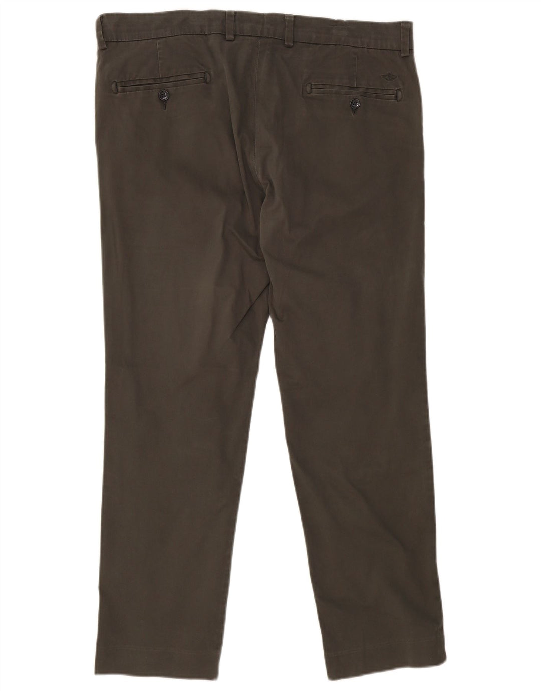 DOCKERS Ανδρικό παντελόνι Chino Slim W36 L30 Χακί Βαμβακερό