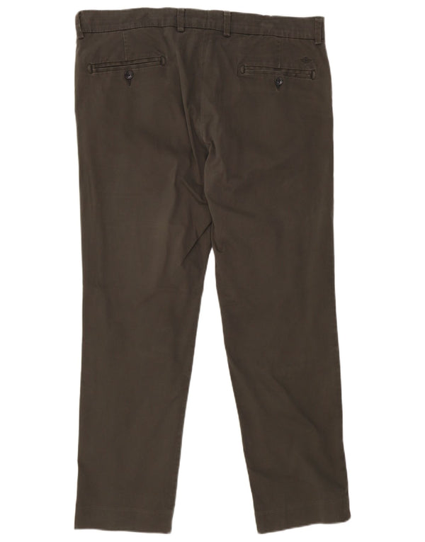 DOCKERS Ανδρικό παντελόνι Chino Slim W36 L30 Χακί Βαμβακερό