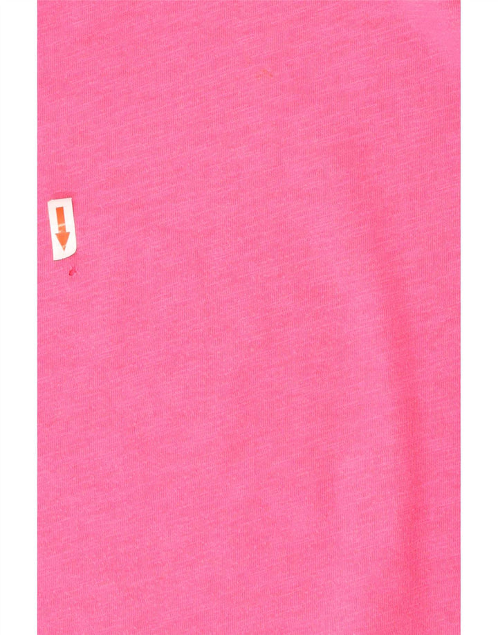 Joules Ανδρικό T-Shirt Top 2XL Ροζ Βαμβακερό