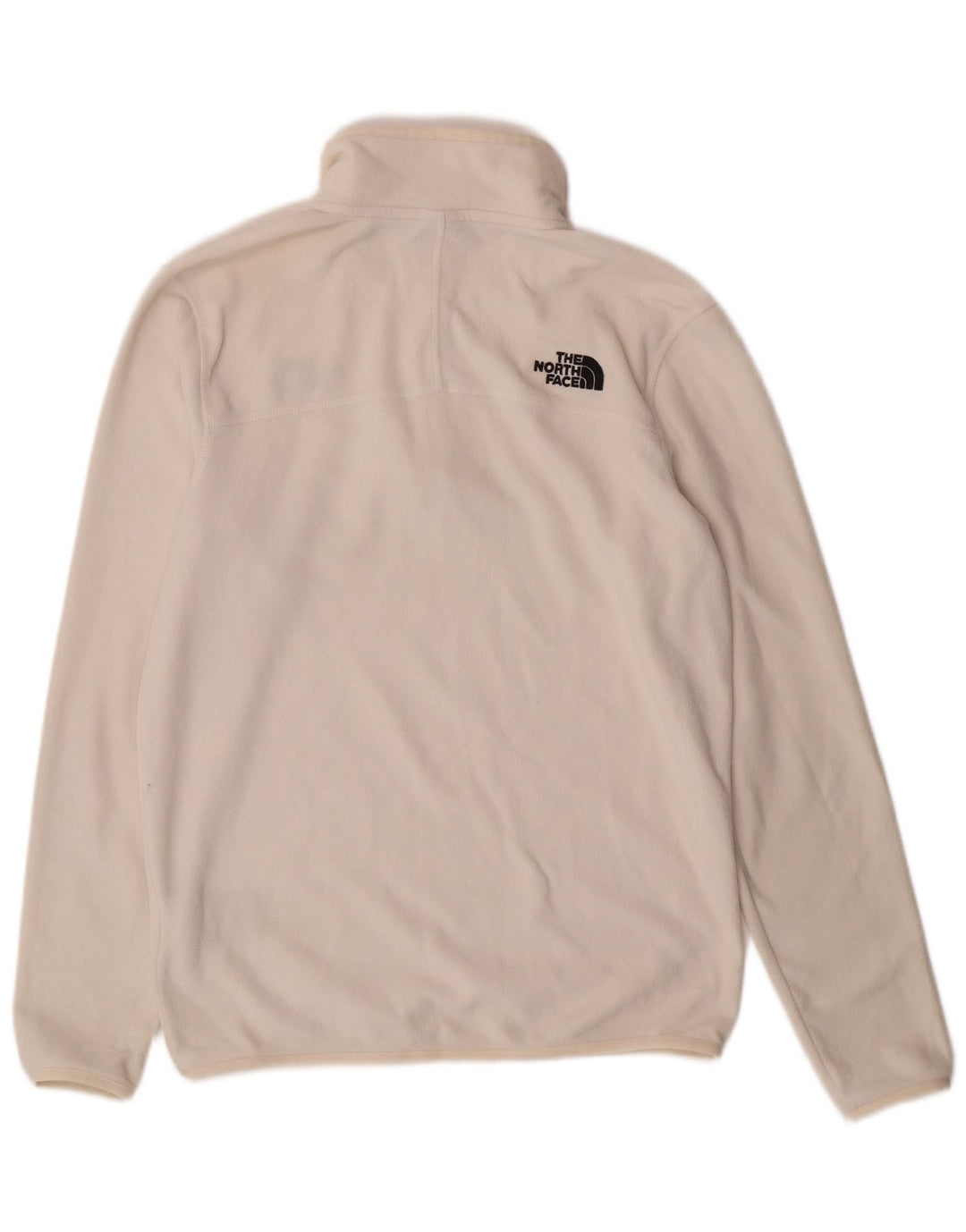 THE NORTH FACE Ανδρικό φερμουάρ Fleece Jumper Μικρός Λευκός Πολυεστέρας