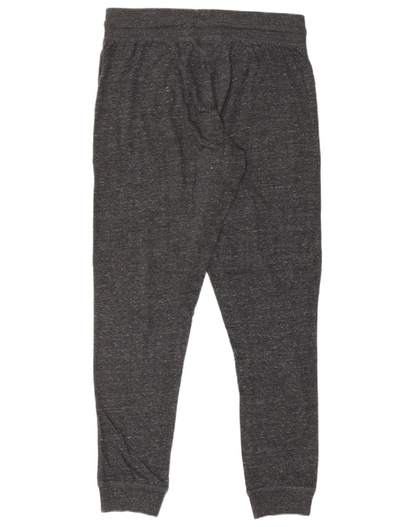 Γυναικεία αθλητική φόρμα NIKE γραφικά παντελόνια Joggers UK 10 Small Grey Flecked