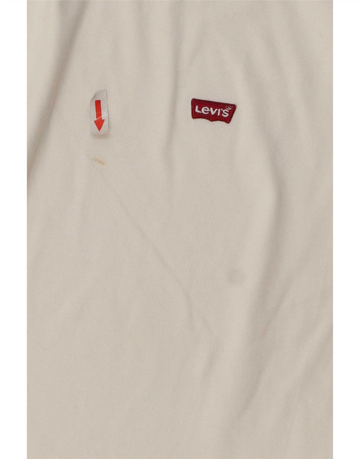 Ανδρικό T-Shirt Levi's Standard Fit Top Μεσαίο λευκό βαμβακερό