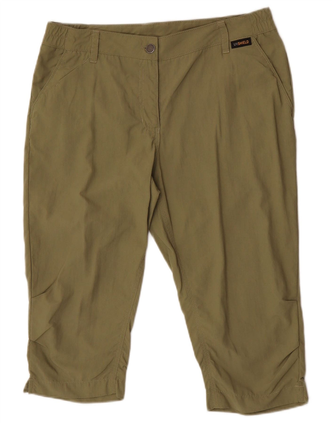 Jack Wolfskin Γυναικεία βερμούδα UK 10 Small W32 Khaki Polyamide