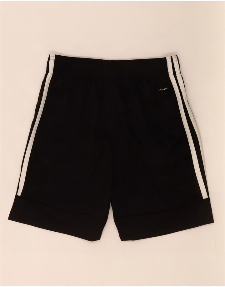 Adidas Boys Climalite σορτς 10-11 ετών μαύρο πολυεστέρα