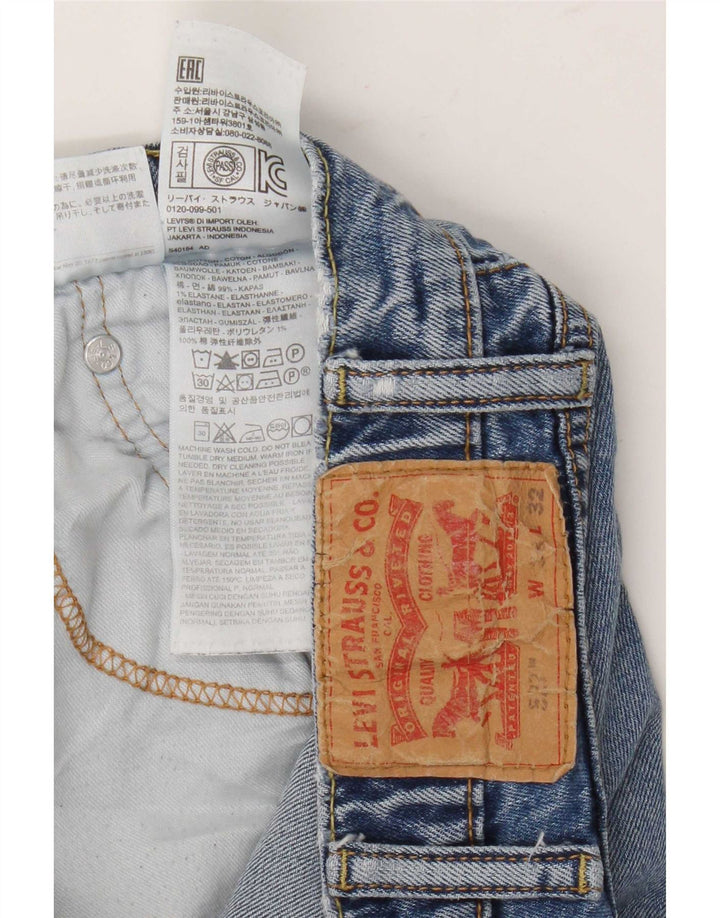 Levi's Mens 527 Bootcut Jeans W38 L29 Μπλε βαμβακερό