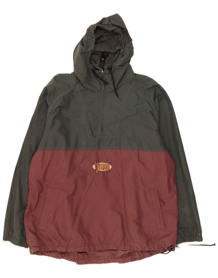 Ανδρικό πουλόβερ Vision Street Wear Rain Jacket UK 42 XL Khaki Colorblock