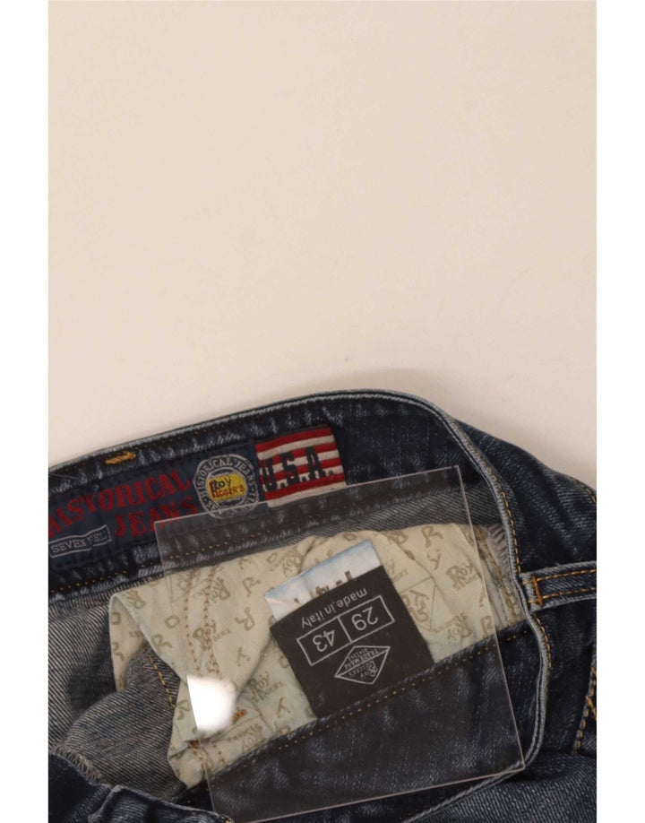 Roy Rogers Γυναικείο Slim Jeans W29 L27 Μπλε βαμβακερό