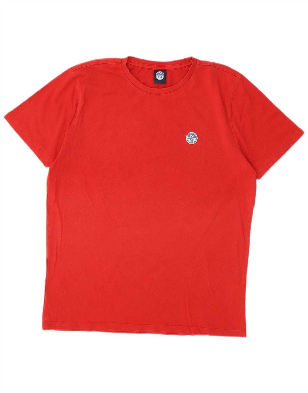 Ανδρικό T-Shirt North Sails Top Μεσαίο κόκκινο βαμβακερό