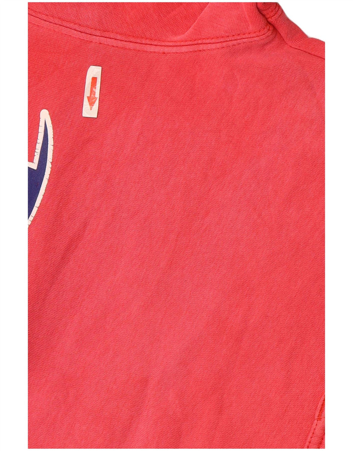 Ανδρικό Champion Graphic Hoodie Jumper Μεσαίο κόκκινο βαμβακερό