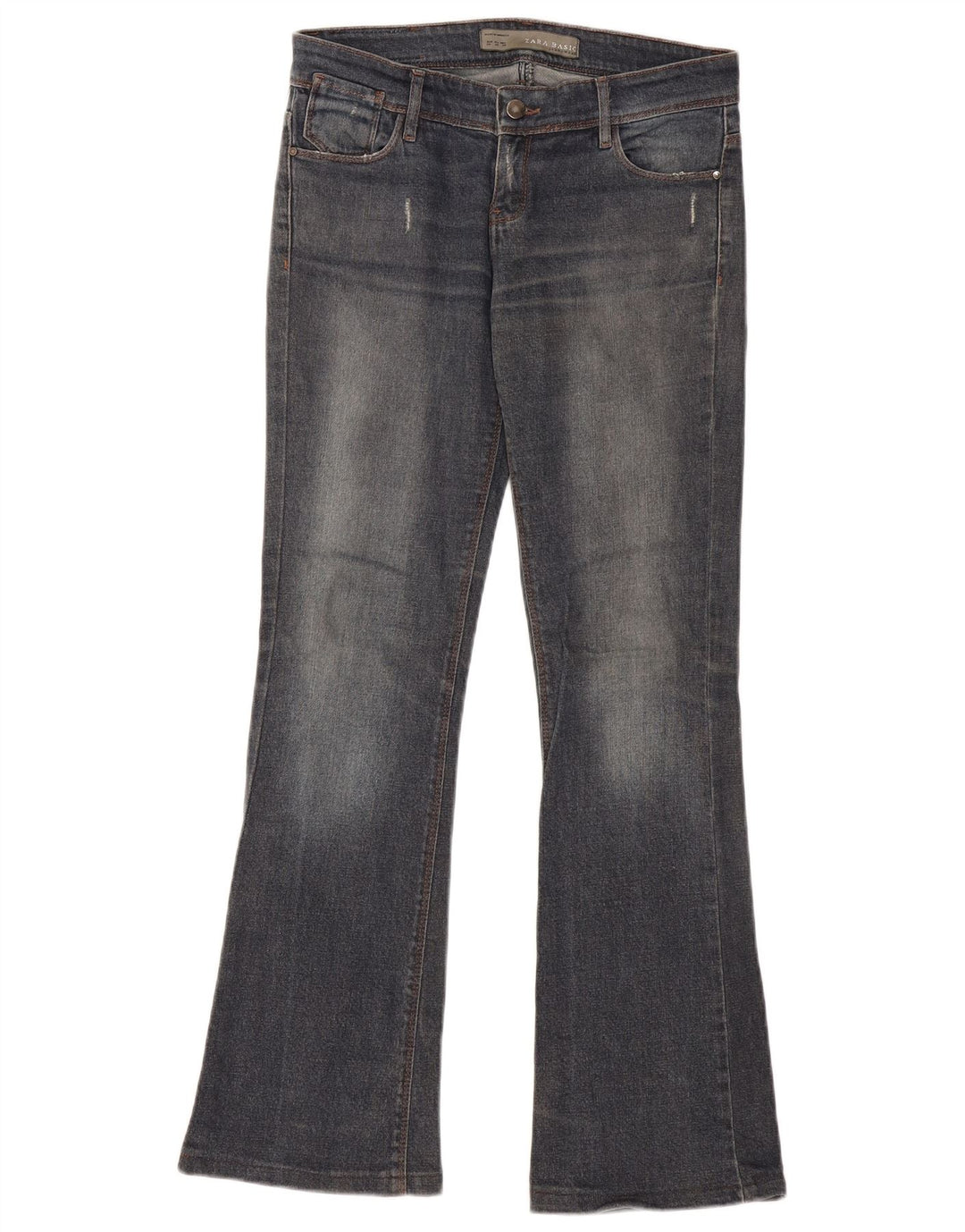 Zara Γυναικείο τζιν EU 38 Small W28 L31 Navy Blue